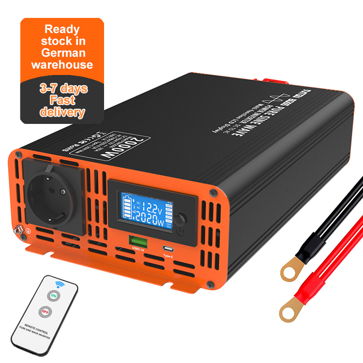 อินเวอร์เตอร์พลังงานแสงอาทิตย์ - Power Inverter 12V 220V 4000W Continuous บทวิจารณ์และราคา