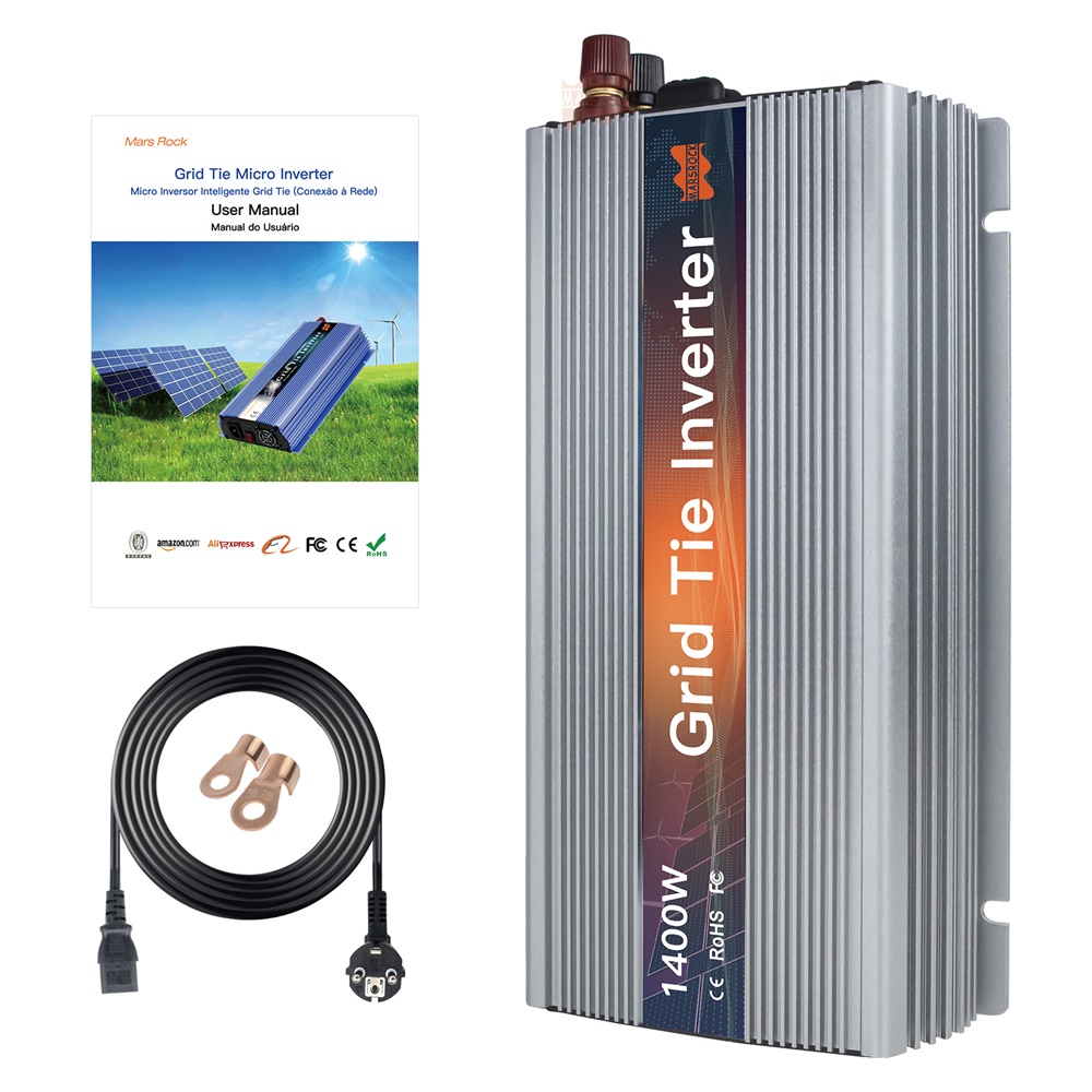 อินเวอร์เตอร์ไมโครโซลาร์ MPPT  - Micro Inverter 1400W Solar Grid Tie บทวิจารณ์และราคา